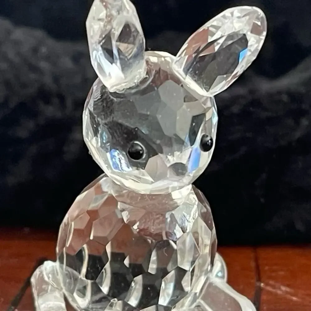 Crystal bunny rabbit figurine